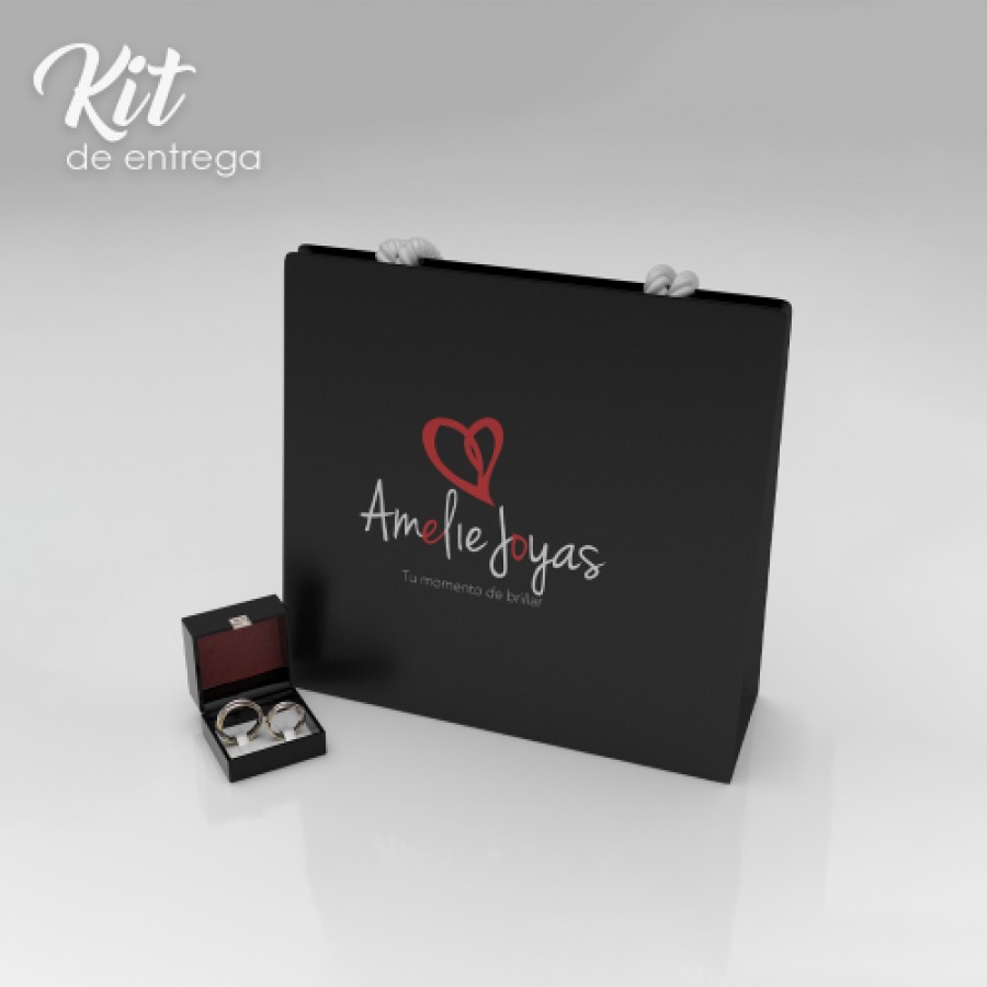 Argollas Amelie Joyas | Argolla De Matrimonio Unisex